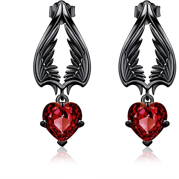 Boucles D'oreilles Ailes égyptiennes Argent Sterling Nacre - 81stgeneration - Neuf