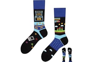 TODO COLOURS Calzini fantasia - Forest Animals - Calze divertenti - foresta, animali, foglie, alberi, volpe