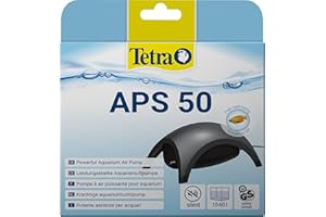 Tetra APS50 Silent Aquarium Air Pump for Fish Tanks,Black,10 - 60 Litre