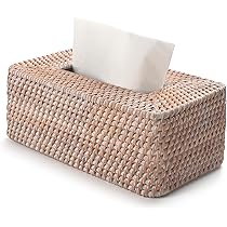 Porta Fazzoletti In Pelle Con Organizer - 3 Scomparti Per Telecomandi, Nero - Foto 14