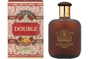 WHISKY Double • Eau de Toilette 100 ml • Vaporisateur • Parfum Homme • EVAFLORPARIS