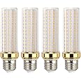 Akynite E27 LED 20W Warm White 3000K 2000LM, 88 LEDs, Equivalent to E27 150W Halogen, Edison Screw Fitting LED Corn Light Bulbs for Floor Lamp Ceiling Lamp, Not Dimmable, Pack of 4