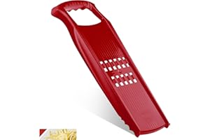 Börner Rösti PowerLine Râpe à Légumes pour Rösti Suisse, Galettes de Pommes de Terre ou de Courgettes - Idéale pour Pommes de Terre (Rouge)