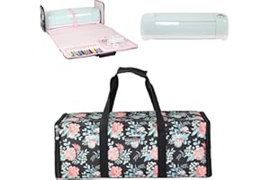 Everything Mary Die Cut Storage Case, Multi Floral - Carry Bag for Cricut, Silhouette, and Most Diecut Machines - EVM12914-1
