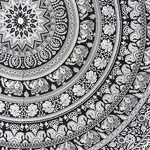 Goood Mal Queen Size Mandala Tapisserie Wand hängen Dekor Große Bohemian Hippie-Style Strand - 3