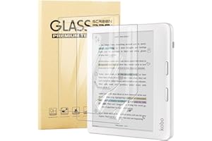 KUSINHOKA Folia ochronna do Kobo Libra Colour/Kobo Libra 2 (7 cali), [2 sztuki] [Anti-scratch] HD przezroczysta ochrona ekranu, bez pęcherzyków, miękka folia ochronna TPU