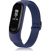 Tobfit Nylon Single Loop Elastic Watch Strap Compatible...