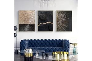 JNAOZI Poster abstrait, ligne géométrique, art botanique, décoration intérieure, sans cadre, 40 x 60 cm, 3 images