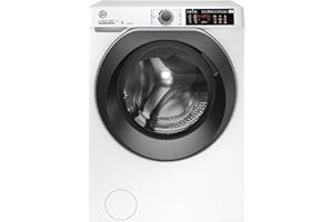Hoover H-WASH&DRY 500 HD 495AMBS/1-S Waschtrockner/Energieeffizienzklasse D/A/Füllmenge Waschen 9 kg/Trocknen 5 kg/Active Steam/BPM Inverter Motor/Mix-Power-System/WiFi + Bluetooth