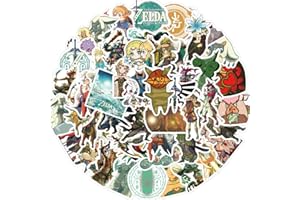 50 pièces The Legend of Zelda autocollants décalcomanies pour bouteille d'eau ordinateur portable bagages voiture vélo vélo étanche vinyle autocollants Pack