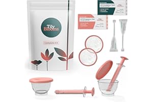 Tily Blooms Complete Home Insemination Kit – Fertility Syringes, Purpose-Designed Collection Cups, Cervical Discs, Fertility Lubricant, Ovulation & Pregnancy Tests – All-in-One TTC Kit(Complete Kit)