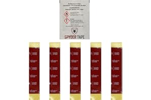 SPYDER TAPE Premium Number Plate Sticky Pads with 3M VHB 5952 Adhesive - Double-Sided, Heavy-Duty Car License Plate Fixings - Weatherproof, Strong Bond, Easy Application - 5 Pack, Ideal for All Vehicles