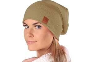 Mikos* Beanie for Women, Spring/Autumn Hat, Long Slouch Beanie, High Wearing Comfort, Available In Many Colours