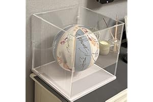 LZMZMQ Vitrine Acrylique Transparent 40cm 45cm 50cm 60cm 70cm Boîtes Transparentes Pour Le Stockage De Basket-ball De Voiture, Grand Grand Grand Présentoir Carré De Collection / Caja De Acrilico Transparente