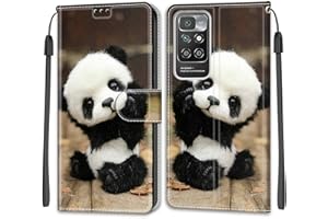 BETUNISTOY Funda para Xiaomi Redmi 10, Funda Piel con Tapa Suave TPU y Cuero de PU Tipo Libro Billetera Resistente a los Golpes Carcasa para Redmi 10 2022