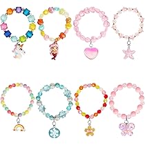 Set 30 Accessori Bambina - Orecchini, Anelli E Braccialetti A Tema Unicorno E Sirena - Foto 13