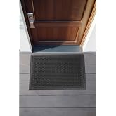 Koza Home Step Dış Kapı Paspası Siyah Pvc 45x70 462708, 45 x 70