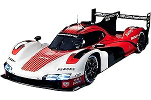 Bburago - Porsche 963 Le Mans - Maqueta Realista de Coche a Escala 1:43, réplica diecast con Licencia Oficial Porsche, Edad Recomendada 14+ años