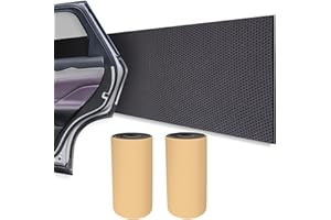 RUNYU 2 Rollen Garagen Wandschutz Auto Türkantenschutz Garage Türschutz Auto Selbstklebend Jede Rolle 2M × 20CM Länge - 4MM Dicke Autotür Schutz Türkantenschoner für Auto und Garagenwand