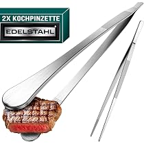 F. DICK Buffetpinzette 25 Cm – Edelstahl, Geriffelte Spitze, Servierbesteck