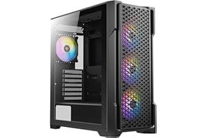 Antec Alloggiamento Gamer AX90 Midi Tower, nero
