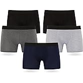 FM London Men's 5-Pack Boxer Briefs with HyFresh Odor Protection Technology