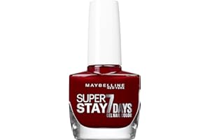 Gemey-Maybelline - Manutenzione e forte pro - Smalto rosso - 501 laccato rosso