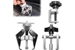 ESTVIIG 3 estrattori tergicristalli, Set di estrattori per tergicristalli Regolabili, estrattore a Braccio per tergicristalli con Apertura Massima di 45 mm, estrattore a Braccio per tergicristalli per Auto