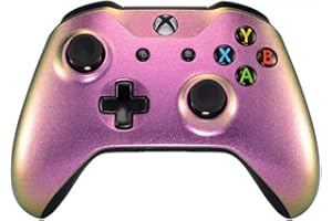 eXtremeRate Kameleon Zielony Złoty Czerwony Front Housing Shell Faceplate dla Xbox One S & dla Xbox One X Controller— Controller Nie Jest Dołączony