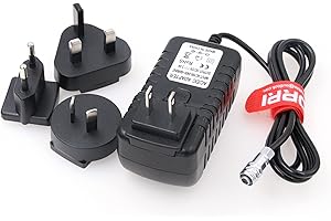 DRRI 12V 2.5A Netzteil für Blackmagic Pocket Cinema Camera BMPCC 4K 6K