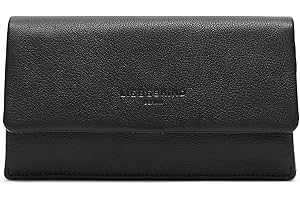 ‎LIEBESKIND Liebeskind Berlin Geldbörse Damen Slam Leder I Geldbörse groß I viel Platz, viele Fächer & Münzfach mit Reißverschluss I Leder Portemonnaie I Damengeldbörse groß mit RFID-Schutz