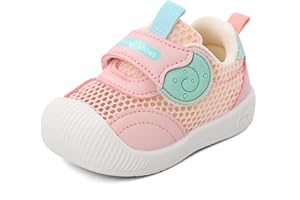 MK MATT KEELY Baby Boys Girls First Walking Shoes Toddlers Summer Breathable Anti-Slip Trainer Sneakers for Infant