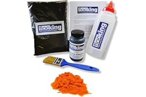 Floc-king, Kit per floccaggio fai da te piccolo, per cruscotto, in nylon, finitura resistente