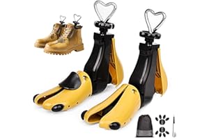 VerTrinix 2 Pezzi Allarga Scarpe Uomo Donna - Forme per Scarpe a 4 Direzioni Tendiscarpe Regolabili in Larghezza e Lunghezza Ideali per Scarpe Troppo Strette Adatti a Tutte le Misure