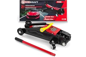 ‎FORCEKRAFT hydraulischer Rangierwagenheber 2T 135mm-330mm für den privaten und professionellen Einsatz