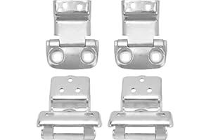 Anlseiod 4x Hecktür Scharnier für Fiat Ducato 250 Citroen Jumper Peugeot Boxer 2006-on Heck Scharnier oben unten links rechts 180 Grad Türscharnier ersetzt 1388883080 1373902080