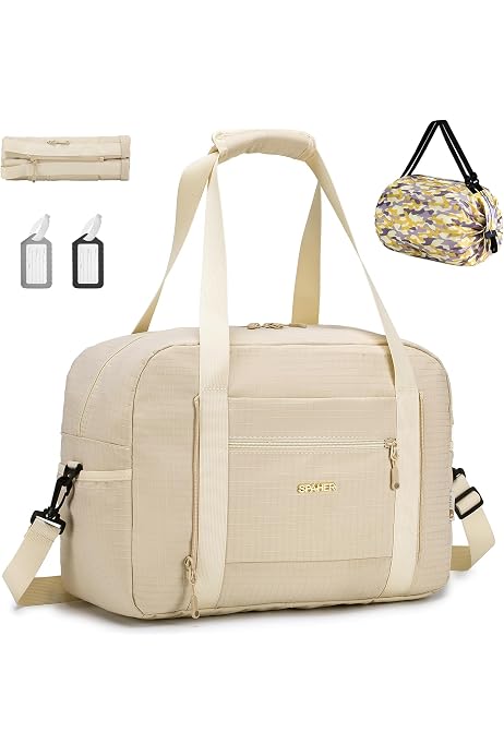 Sac à Dos Cabine SPAHER 40x30x15cm - Léger Et Imperméable - Compatible Ryanair & British Airways