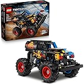LEGO Technic Monster Jam Grave Digger Ateş ve Buz 42219 &ndash; 7 Yaş ve &Uuml;zeri Kız ve Erkek &Ccedil;ocuklar i&ccedil;in Ger&ccedil;ek&ccedil;i Detaylar İ&ccedil;eren 