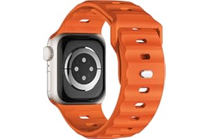 SUITISBEST Sportowy pasek do Apple Watch Ultra 2, 49, 45, 44, 42 mm, dla mężczyzn, silikonowy, wodoodporny, do Apple Watch 9, 8, SE, 7, 6, 5, 4, 3 Ultra