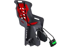 'Nfun Brioso, Seggiolino Posteriore con Attacco al Telaio Unisex-Baby