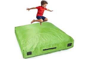 SaferBounce Sensory Crash Pad for Kids | Big 152 x 152 cm Or 122 x 91 cm | Autism Crash Mat for Children | Soft Landing for Jumping & Play | Crashpad | Giant Kids Foam Mat | Climbing & Gymnastics