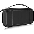 Fintie Carry Case for Nintendo Switch - [Shockproof] Hard Shell Protective Cover Travel Bag w/10 Game Card Slots, Inner Pocket for Nintendo Switch Console Joy-Con & Accessories EHBC-EVA3