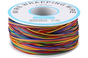 Cable eléctrico, Fydun colorido P/N B-30-1000 280M Color de 8 hilos Envoltura de aislamiento Cable de prueba de cobre Cable de extensión Cable de alambre