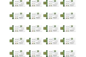 FRESHLIANCE FOCUS ON FRESH AND SAFE LIFE ONLY Freshliance USB Temperatur Datenlogger mit 30000 Messwerte, Einweg Temperaturschreiber mit PDF CSV Berichten, hohe Genauigkeit 60 Tage 20 Packung einmalig Kühlkette, Fresh Tag 1