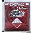 TGS Zincphos Rat Poison Powder 10g Pack of 5 | Rat Killer Powder