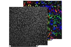 HIKUDIY Piastra di costruzione pef + PEO 260x271mm per stampante 3D Elegoo Centauri Carbon/Centauri