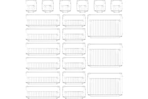 InnoGear 21 piezas Organizador de Cajones, Cajas de Almacenamiento, Organizador de Maquillaje de Plástico para Cocina, Dormitorio, Oficina (Transparente)