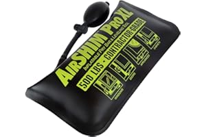 Calculated Industries 1194 AirShim Pro XL Barra de Palanca Inflable y Herramienta de Nivelación, Certificado para Soportar 225 Kgs