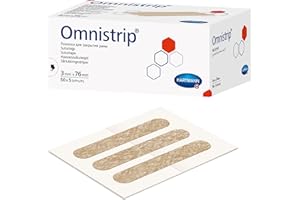 omnistrip, fermeture plaie, bandes, Hartmann (3 mm x 76 mm)