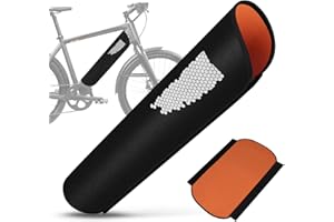 Adiwo E-bike Battery Cover, E-bike Cover for Battery Protective, Universal Outer Protection 30-38 cm Waterproof Bag, Reflective in Winter Battery Protective Bag, Electric Bike Covers Accessories